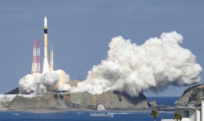ماهواره جاسوسی ژاپن به فضا رفت